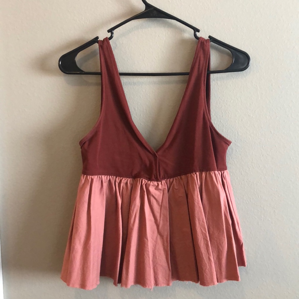 Urban Outfitters Peplum Tank Top